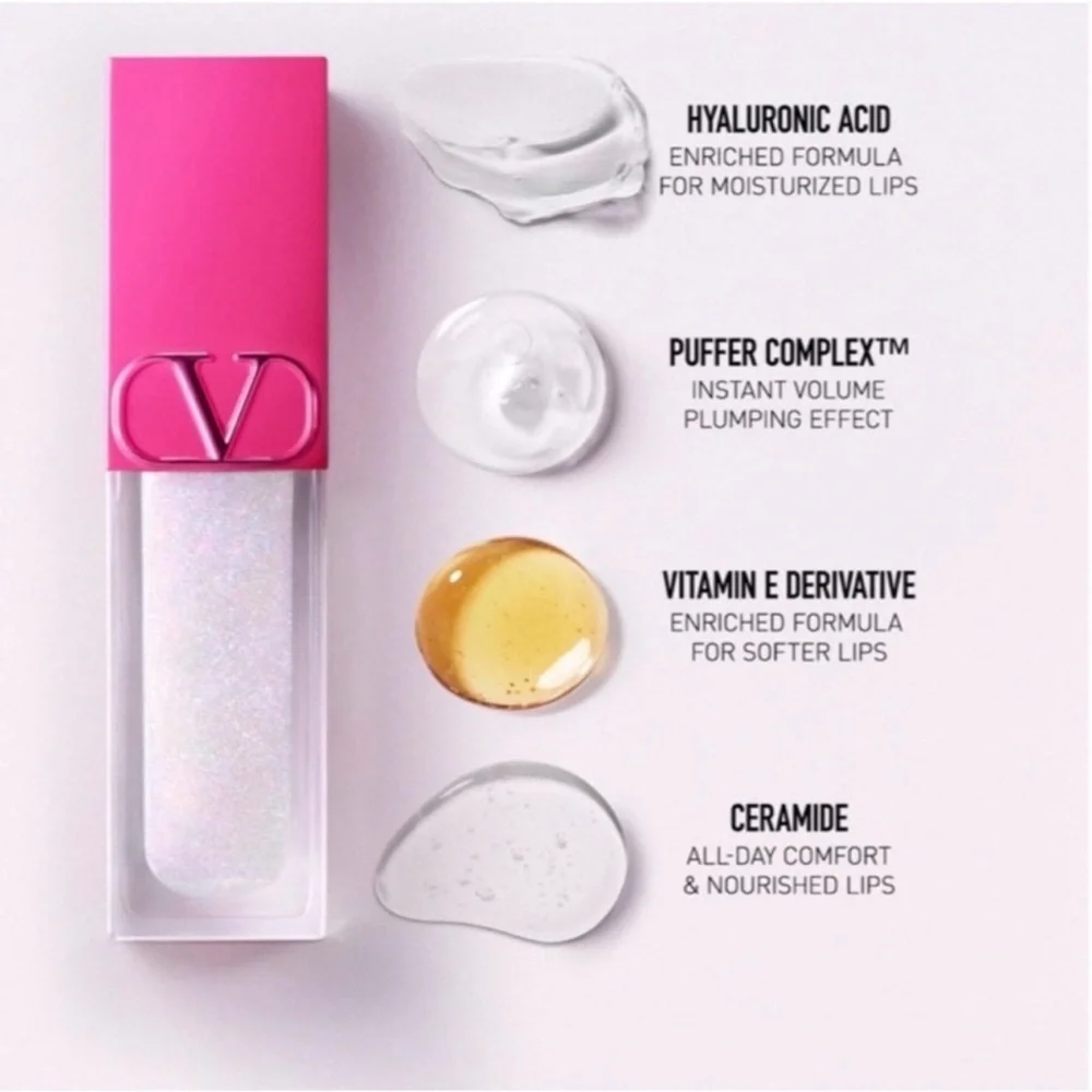 VALENTINO Puffer Complex Lip Plumper Gloss • 103R